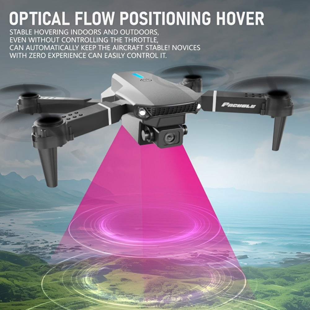 E88 Foldable Drone with Dual Camera with the Listed Color, Size or Set Options for Everyday Use — image 15