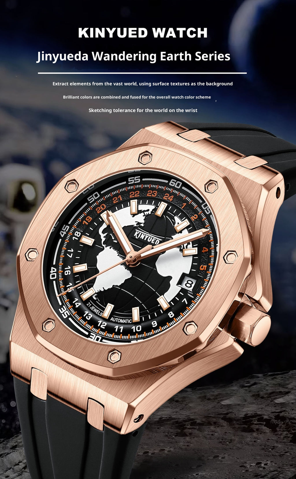 Automatic Men's Hollow Mechanical Watch