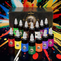 Tattoo Ink 14- or 21-Color Set with 0.5oz 15ml Bottles and Two Palette Choices for Color Selection — image 17