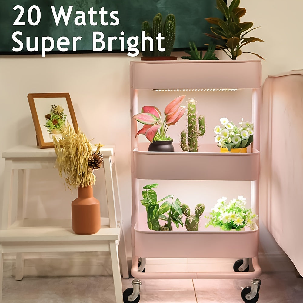 Grow Light, Full Spectrum 270 LED Timer Dimmable Indoor Plants Seedling for Garden, Patio and Yard Use — image 3