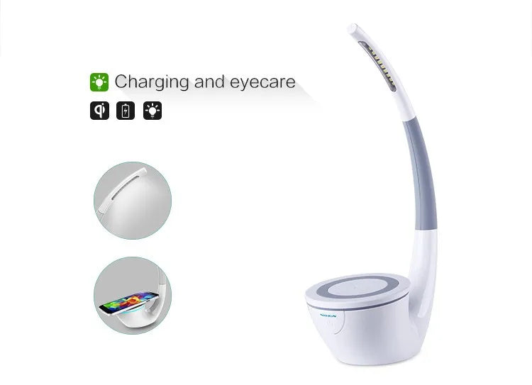 High-technology Wireless Charger Phantom Table Lamp Wireless Life Eyecare Phone Power Charger