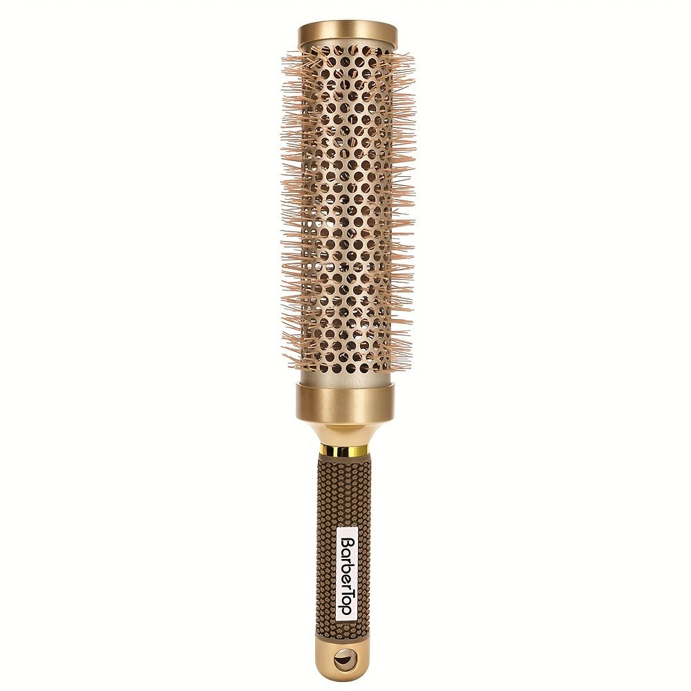 Round Hair Brush Nano Ceramic Ion, Heat Resistant Blowout Styling Roller Comb for Voluminous Bangs — image 6