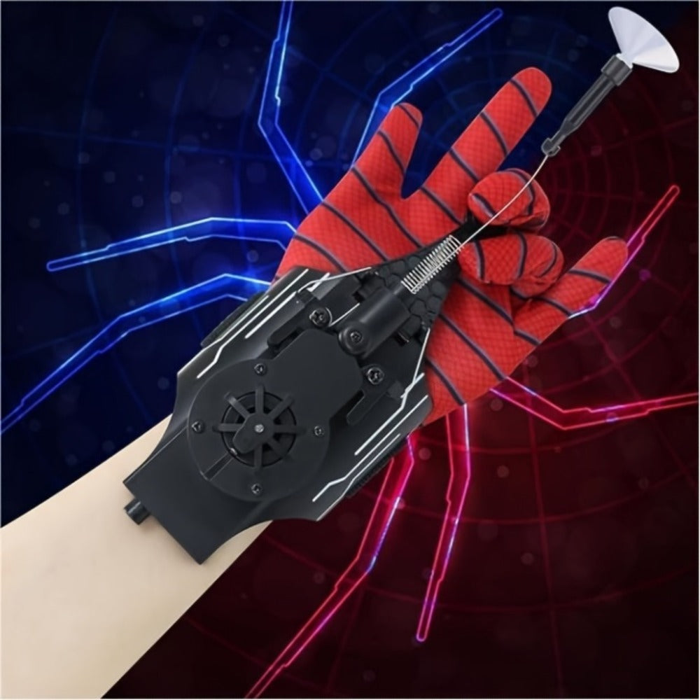 Superhero Web Shooter Toy for Kids, 9.4 Ft Rope Launcher, USB Rechargeable, Spider Hero Role Play Gift for Boys & Girls — ima