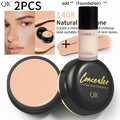Concealer Cream Set 2pcs Full Coverage – Waterproof Matte Finish, Plant-Based Squalane, Buildable Coverage for Dark Spots — i
