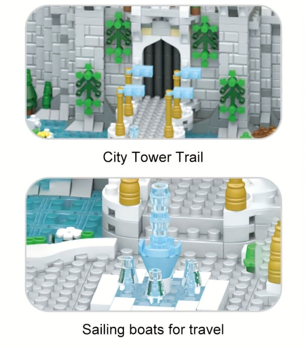 3600PCS Princess Castle Building Blocks Fairytale Palace STEM Micro Brick Architecture Kit for Girls Ages 8+ — image 17