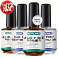 Acid Free Nail Dehydrator and Primer Set with File and Brush for Acrylic and Gel Manicure Prep — image 9