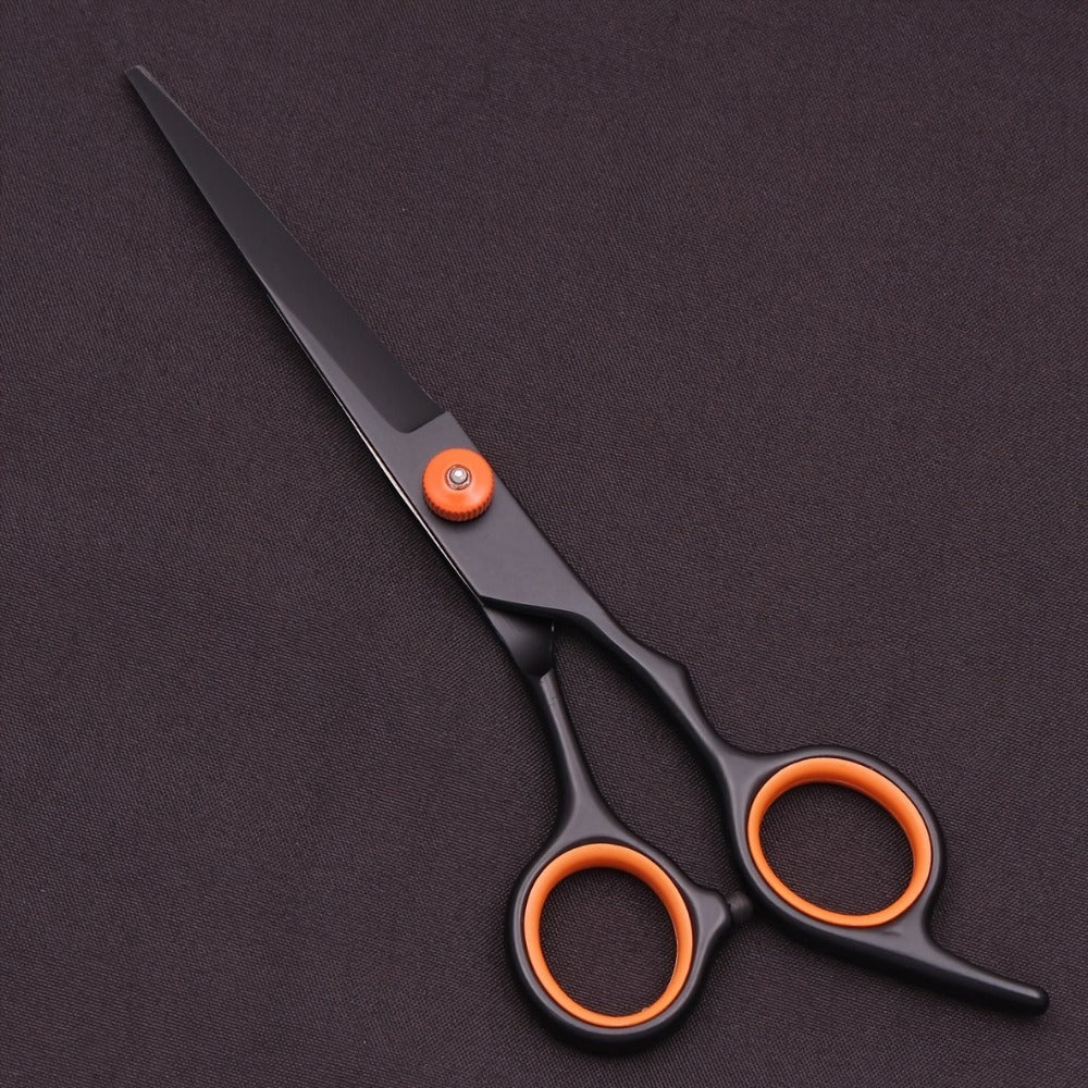 Hair Scissors Set 3 Pieces Japanese Steel – 6 Inch Thinning Shears, Razor Comb & Detangling Comb, Ambidextrous Texturizing Ki