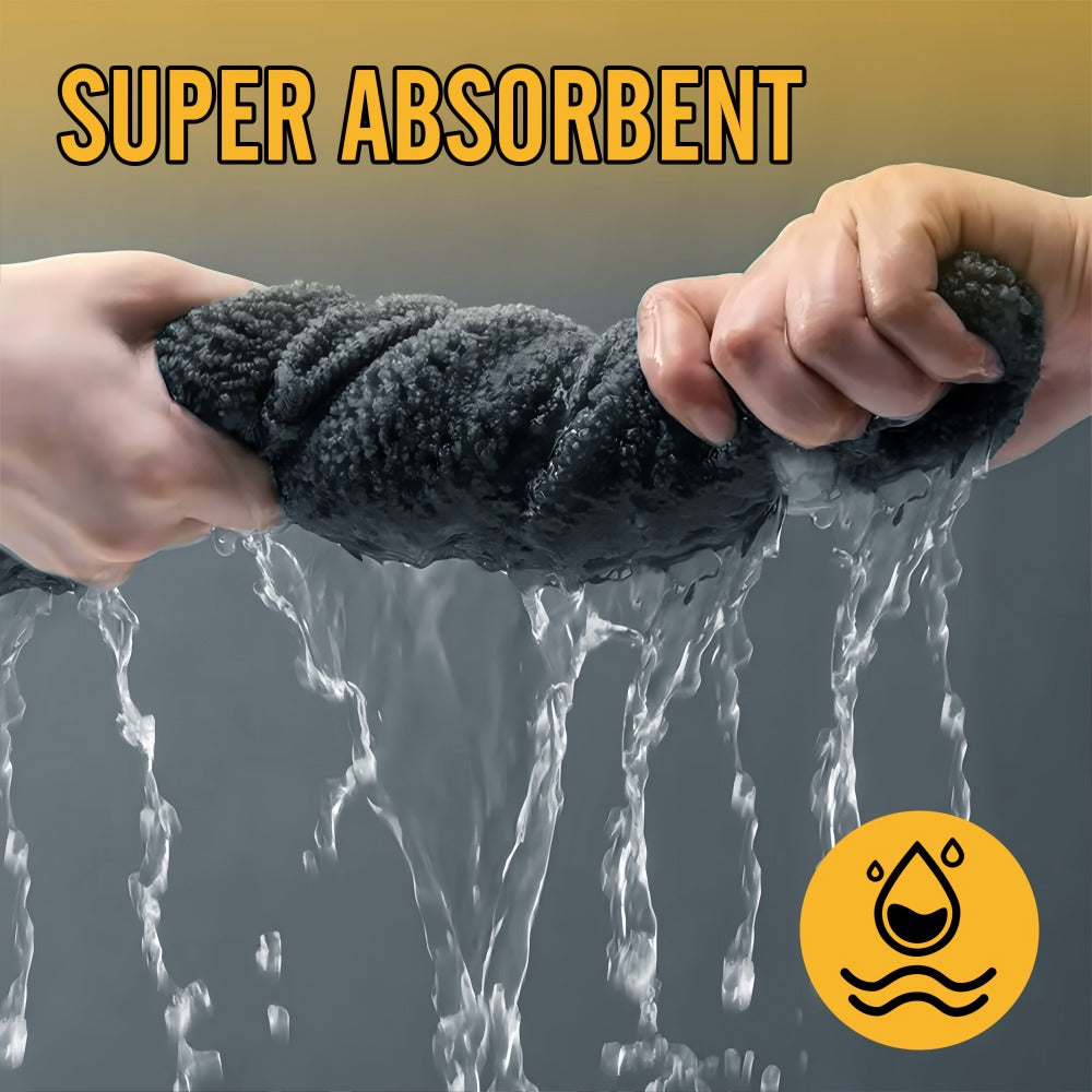 Car Drying Towel in 24 x 36-Inch 1500 GSM Edgeless Microfiber, Available as One or Two Pieces — image 6