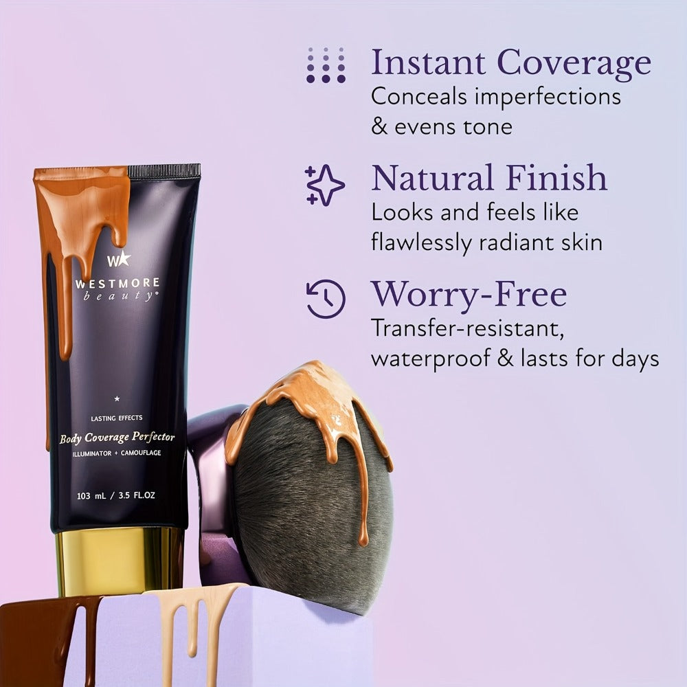Waterproof Body Concealer Full Coverage Leg & Body Makeup, Tattoo Cover Up for Scars Veins Birthmarks — image 2