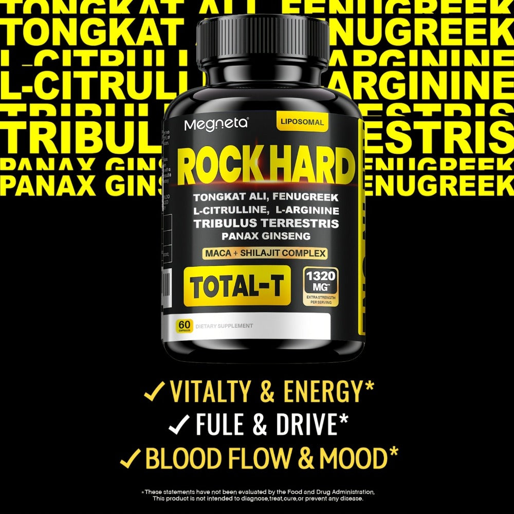 Tongkat Ali Men's Health Supplement Capsules, 60 Count with Single-Bottle Packaging and Printed Label — image 6