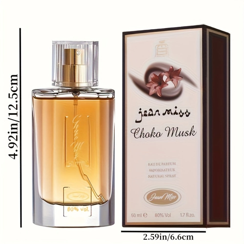 Perfume for Women 50ml Oriental Gourmand Spray with Cocoa, Musk, Amber and Soft Floral Notes — image 4