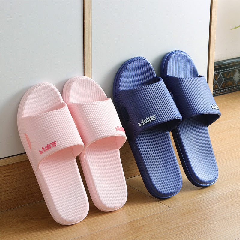 Bathroom Non-slip Men And Women Bathing Platform Slippers