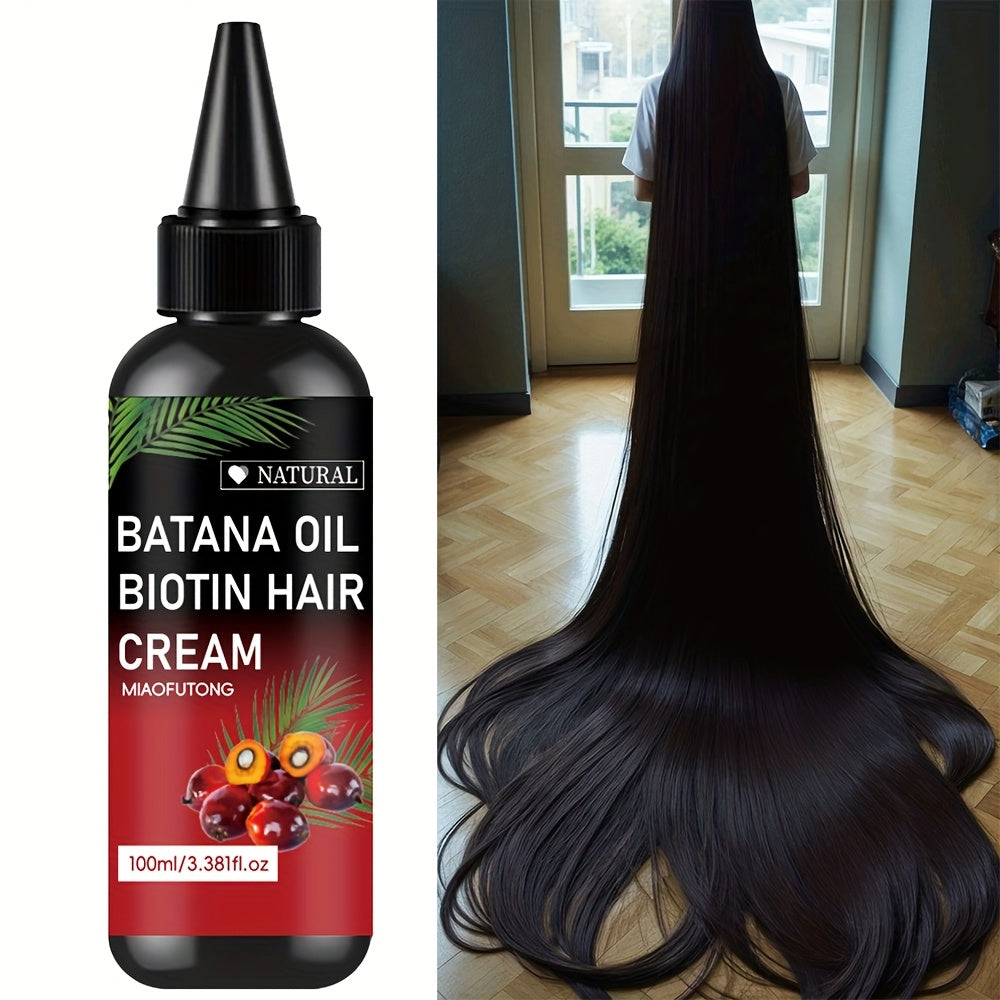 Hair Oil Batana 100ml Red-Label Pump Bottle with Rosemary Extract and Biotin for Root-to-Tip Application — image 8