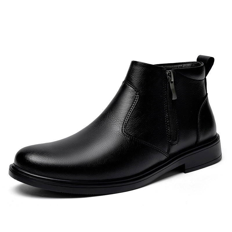 Men's Cowhide Leather Martin Boots
