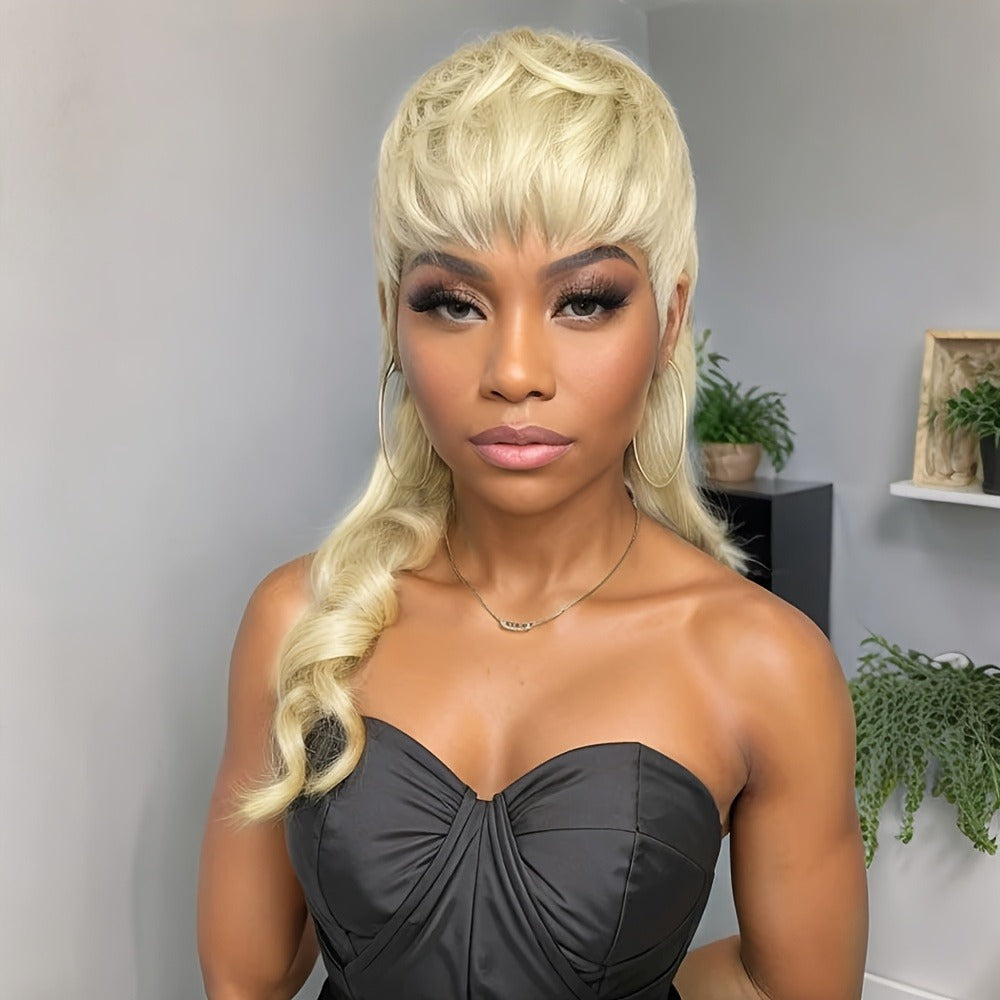 Synthetic Wig Long Deep-Wave Curls, 150% Density with Rose Net Cap in 22- or 24-Inch Lengths — image 8