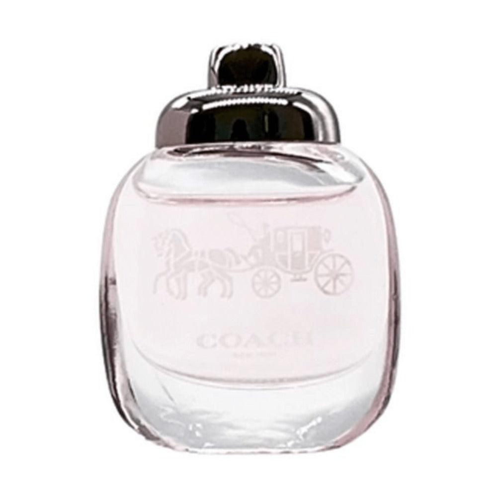 Eau de Toilette Coach New York for Women 4.5ml Mini Bottle with Silver Cap and Pink Boxed Presentation — image 2