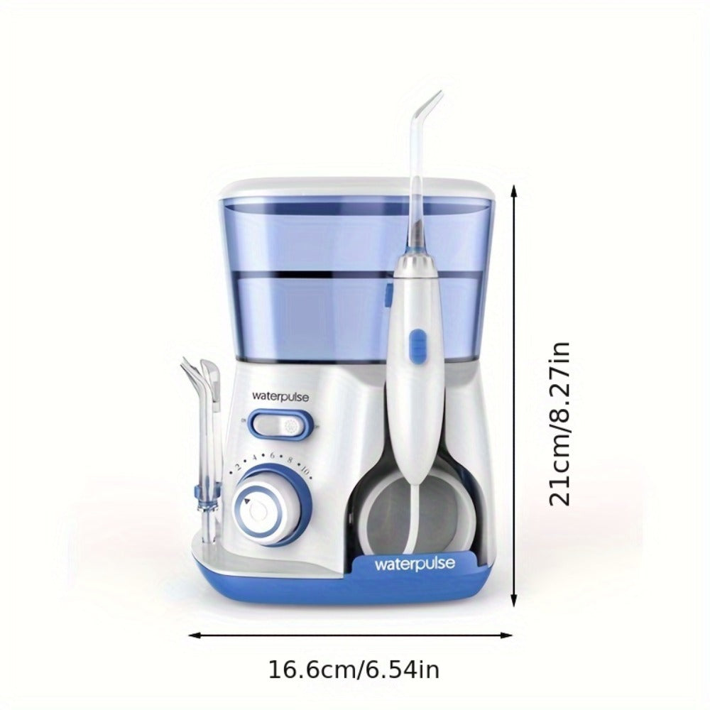 Water Flosser with Cordless Rechargeable Design, Portable Oral Irrigator in Blue or Purple for Daily Teeth Cleaning — image 5