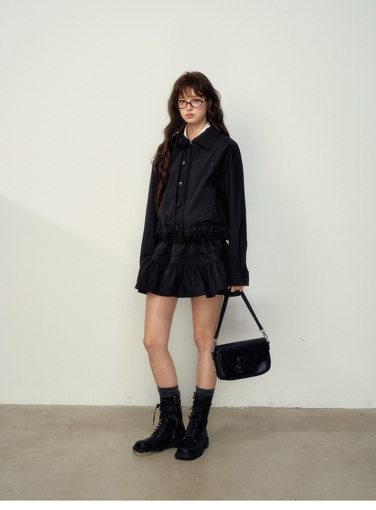 Lace Jacket Coat Heavy Industry Cake Dress Women