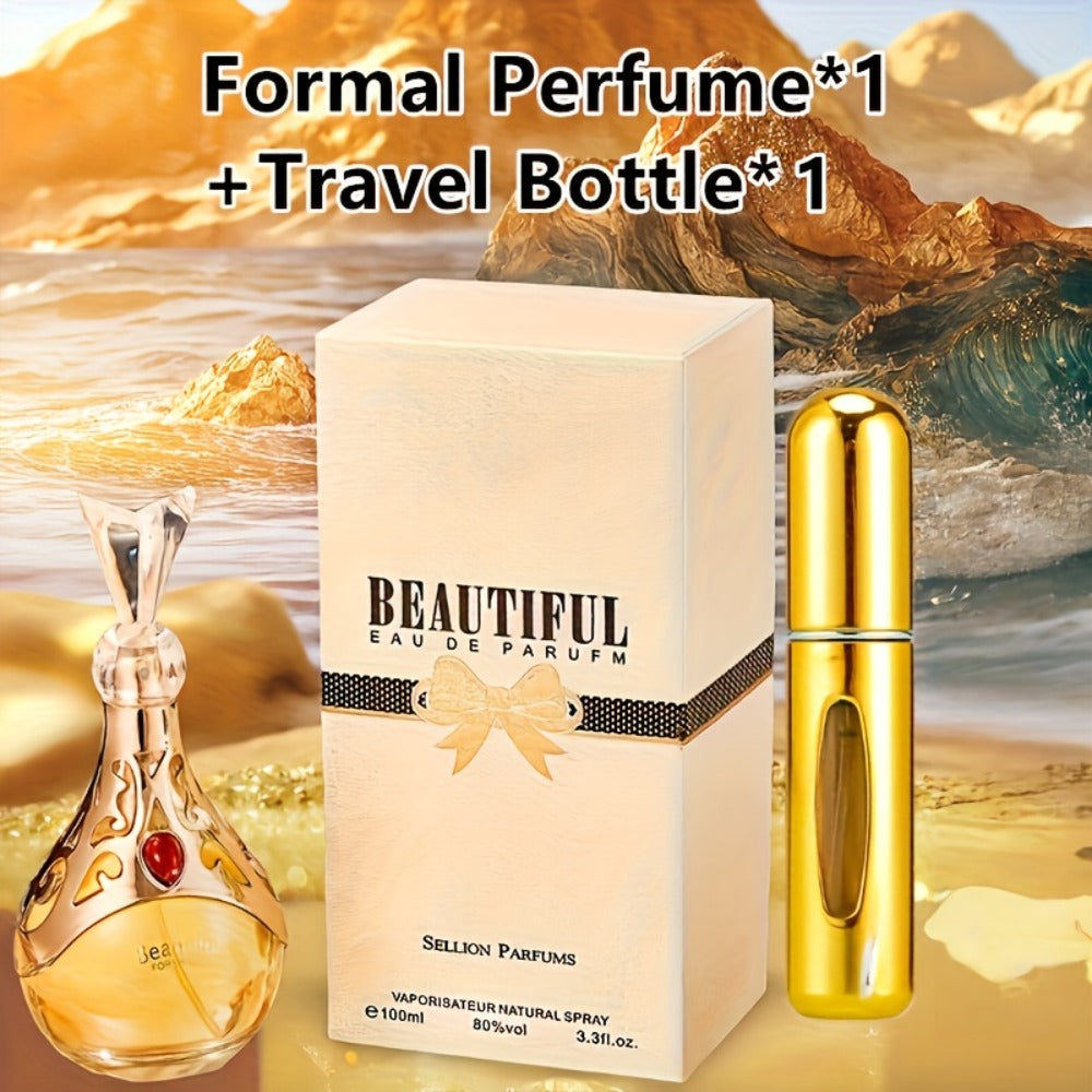 Eau de Parfum Floral Collection for Women 100ml with Talc-Free Formula & 3 Bottle Styles for Daily Wear — image 5