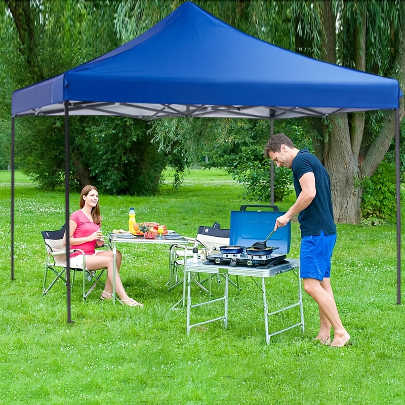 Pop Up Canopy 10x10 Outdoor Sun Shelter Party Tent 100 Sq Ft Shade — image 2