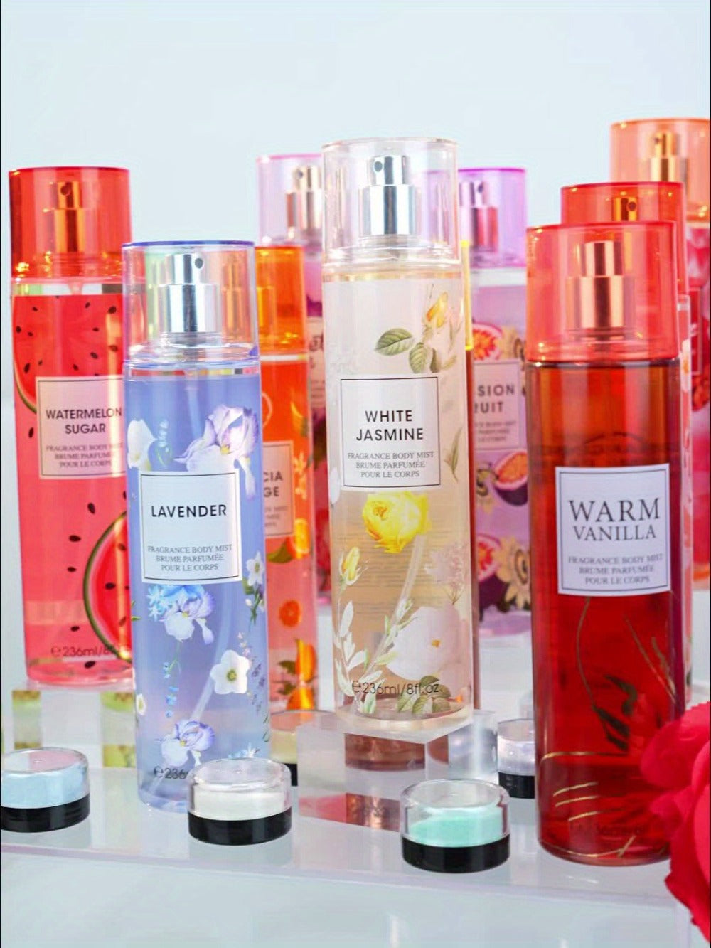 Two-Piece Fruit Scent Body Mist Set, 8 fl oz / 236ml Bottles in Nine Exact Matching Scent Options — image 13