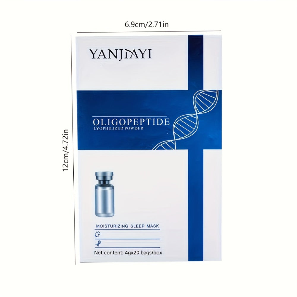 Overnight Sleep Mask Gel with Niacinamide Oligopeptide & Hyaluronic Acid, Alcohol-Free Night Serum for Dry Skin — image 6