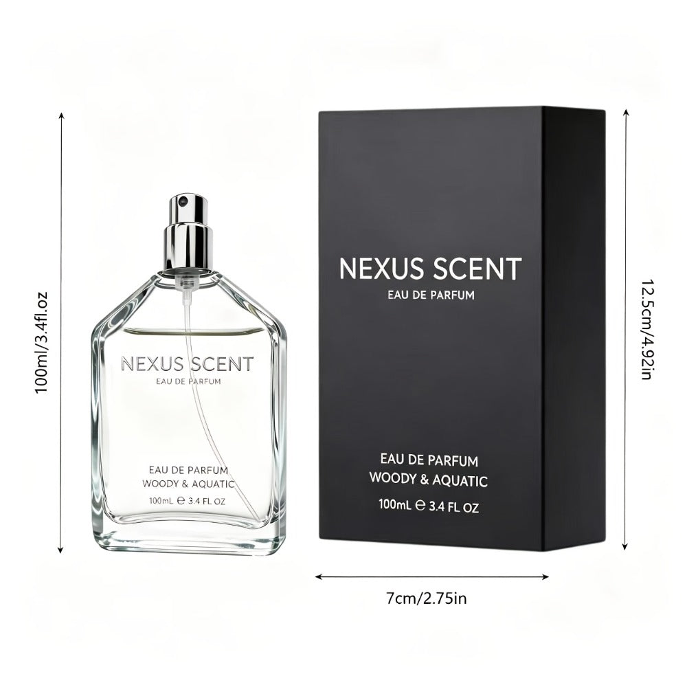 Men's Cologne Spray 3.4oz EDT Limited Edition Black & Red Temptation Fresh Woody Aromatic Fragrance Gift for Him — image 9