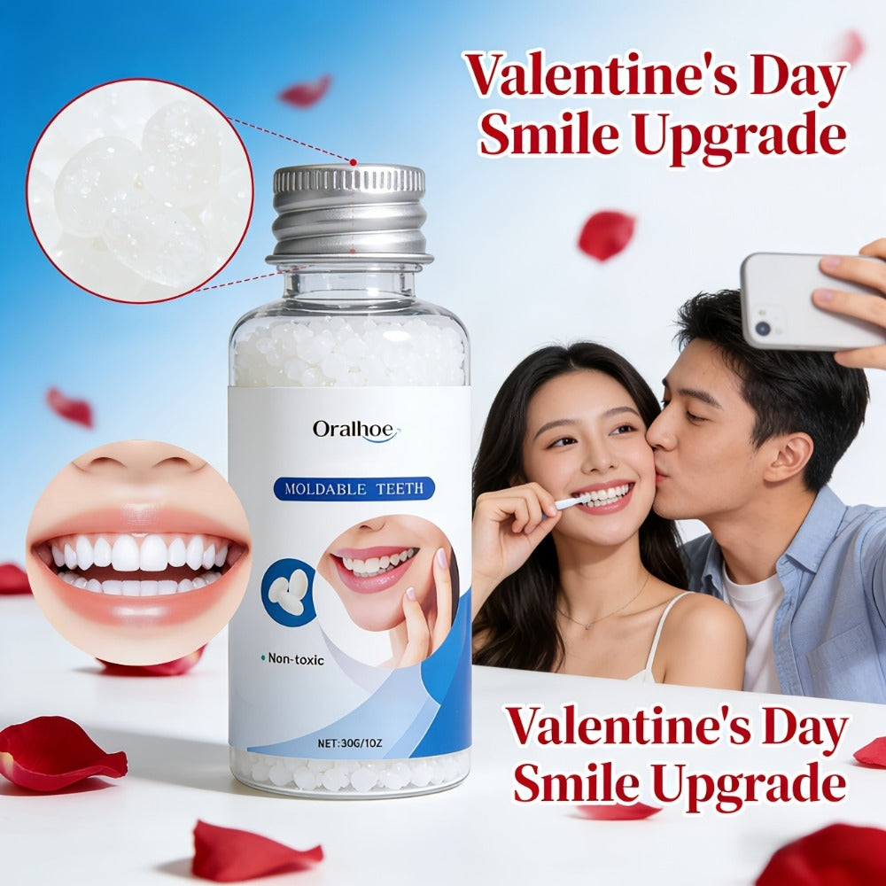 Temporary False Tooth Kit DIY Cosmetic Dental Moldable Thermoplastic Realistic Fit for Missing Broken — image 8