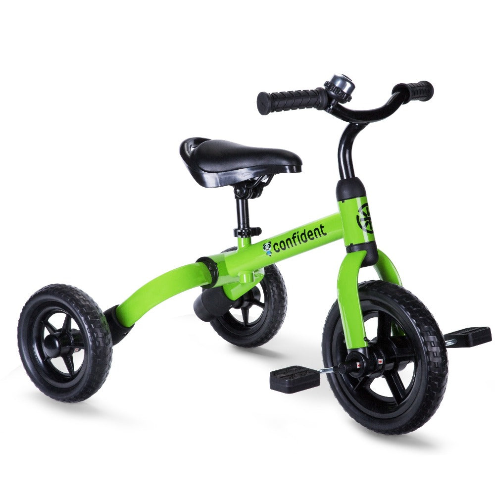 3-in-1 Kids Tricycle Balance Bike Carbon Steel Frame EVA Wheels Foldable with the Listed Color, Size or Set Options for Every