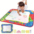 Reusable Water Doodle Mat for Kids with 2 Water Pens, Large Size Mess-Free Drawing Pad, Educational Art Toy — image 13