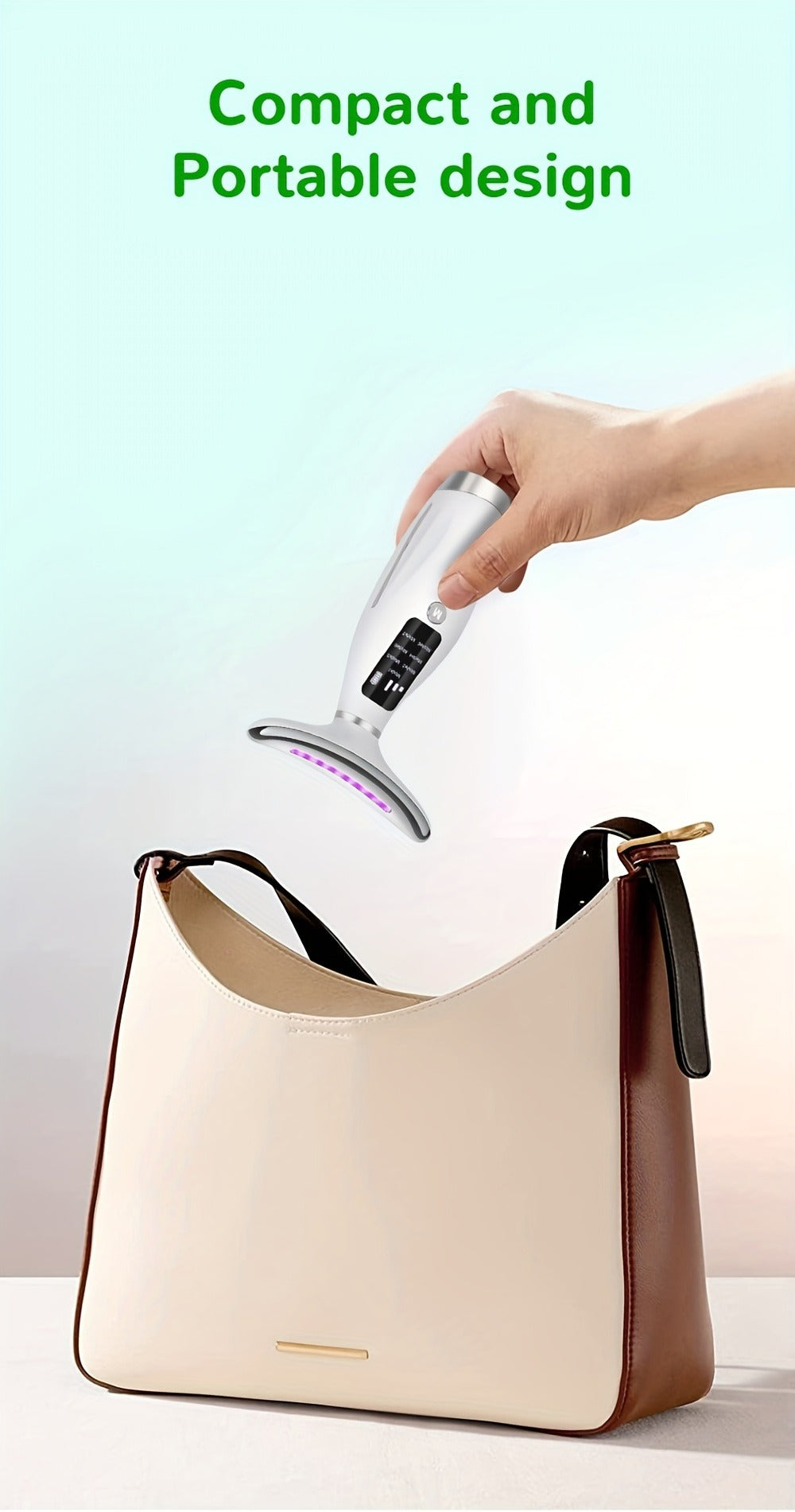 Face Neck Massager Rechargeable Beauty Device - 7 Massage Modes Electric Facial Lifting Tool for Women - Neck Massager Gift f