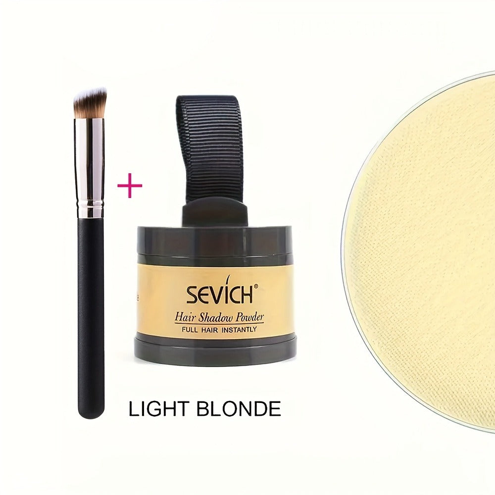 Thinning Hair Root Coverage Powder with Brush, Instant Hairline Concealer Natural Shadow Effect — image 20