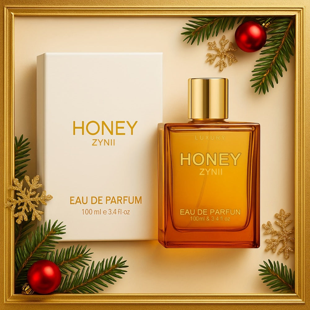 Perfume Unisex Amber Nectar or Liquid Golden with Honey, Agarwood, Bergamot, Patchouli and Vanilla — image 1