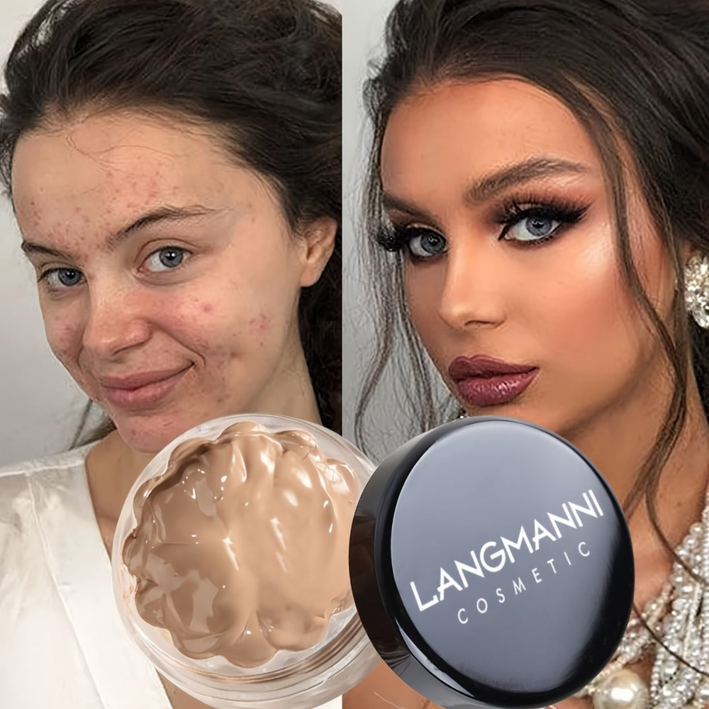 Full Coverage Concealer Set 3-Piece Waterproof Cream Foundation, Covers Dark Circles Eye Bags Blemishes Freckles — image 1