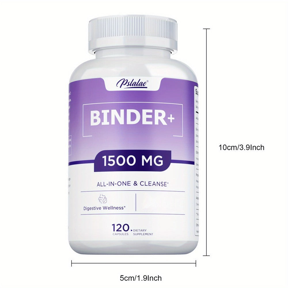Dietary Supplement 13-in-1 Binder Capsules with Activated Charcoal, Zeolite and Bentonite Clay, 120 Count — image 11