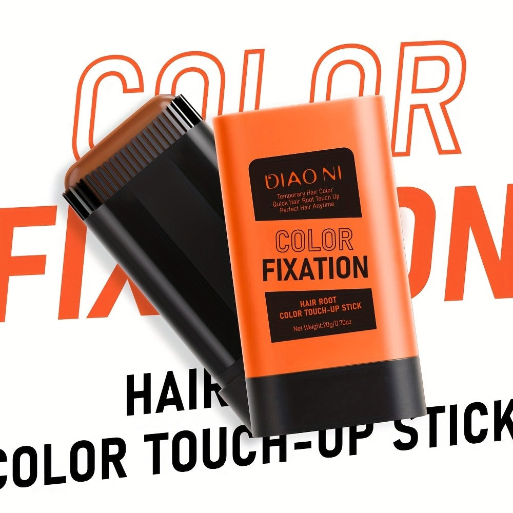 Portable Gray Root Cover Stick 2pcs, Disposable Hair Root Touch-Up with Plant-Based Squalane, Instant Gray Coverage — image 3