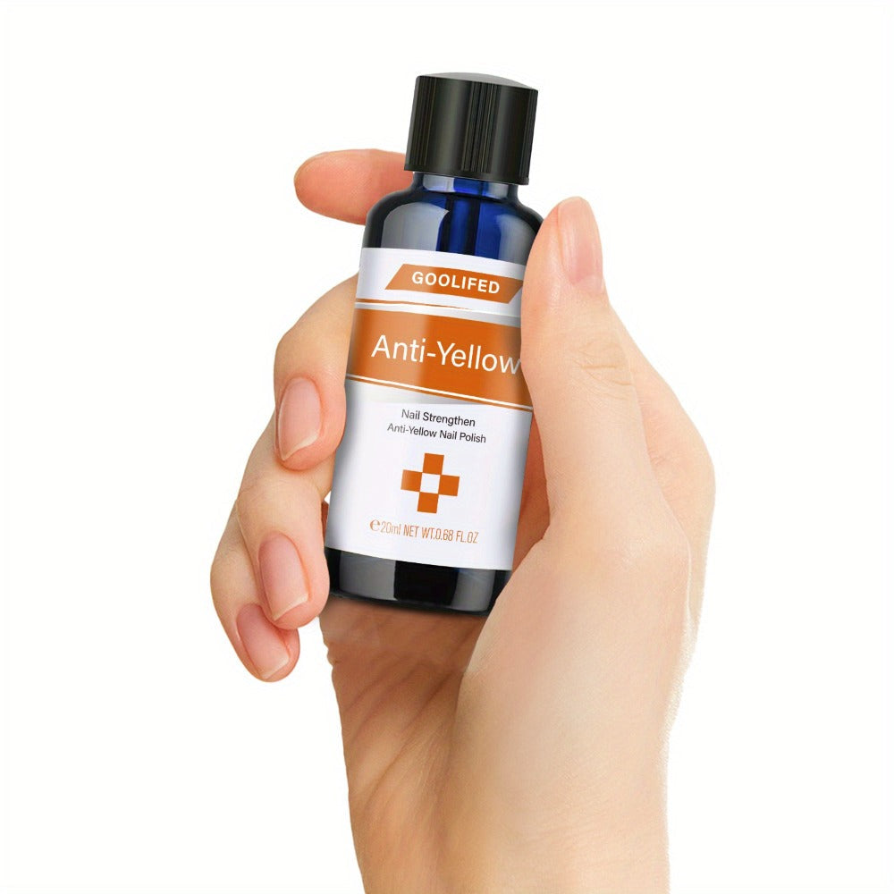 Nail Strengthener Liquid, Anti-Yellowing Formula, Softens & Moisturizes Nails & Cuticles, Restores Smooth — image 8