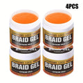 Extreme Hold Braid Gel & Edge Control Hair Wax Pomade – Anti-Frizz, Moisturizing, Long-Lasting for Braids, Locs, Twists & Sle
