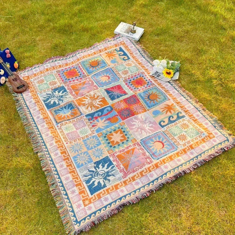 Outdoor Blanket Picnic Blanket Thickened | Waterproof Camping Blanket Beach Blanket Sofa Blanket Garden Mat — image 4