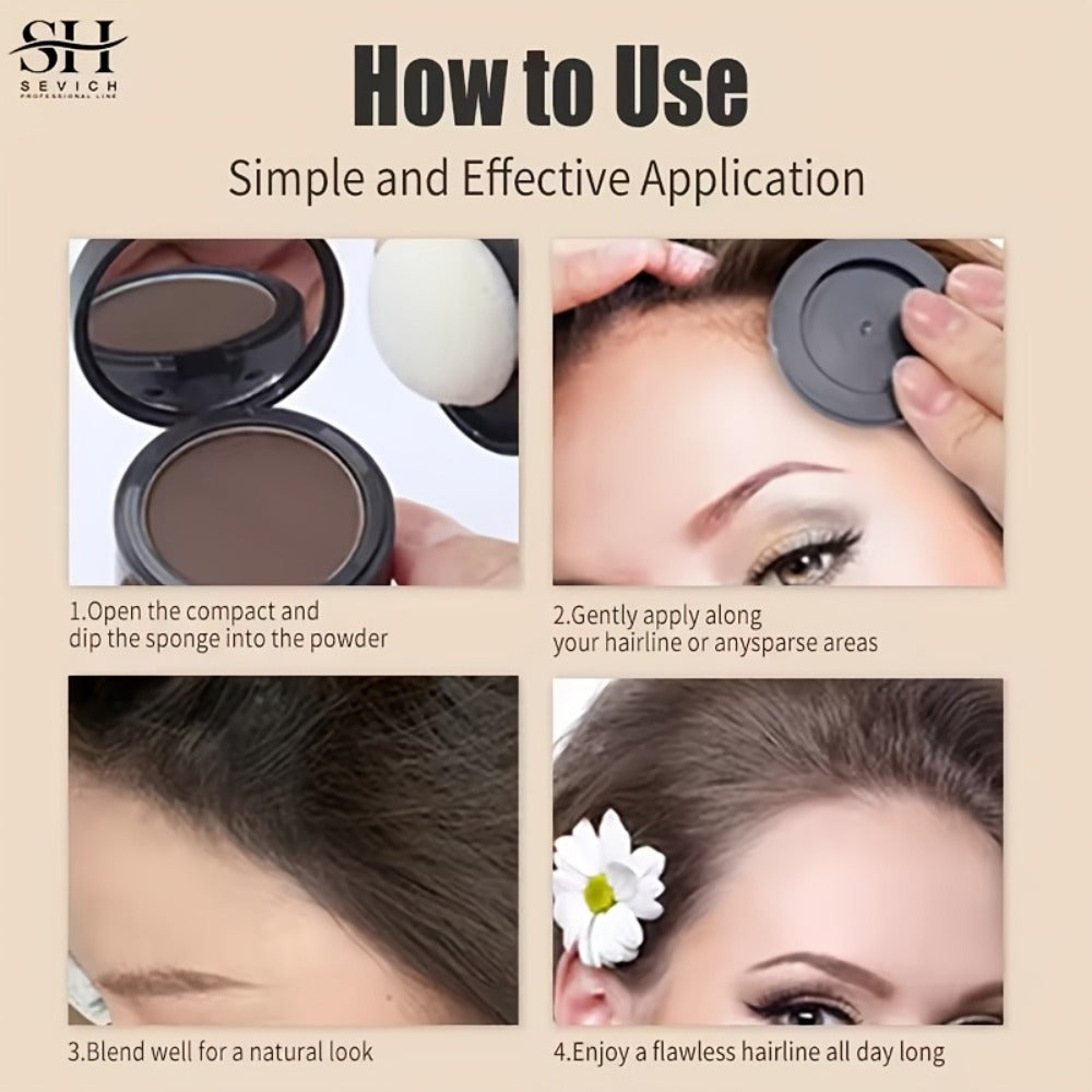 Root Touch Up Powder with Long-Lasting Resistant Formula for Thinning Hair and Gray Roots — image 16
