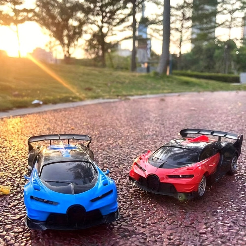 High-Speed Drift RC Car 1:24 Scale with LED Lights 4-Channel Simulation Model Remote Control Car for Kids Boys Girls — image 