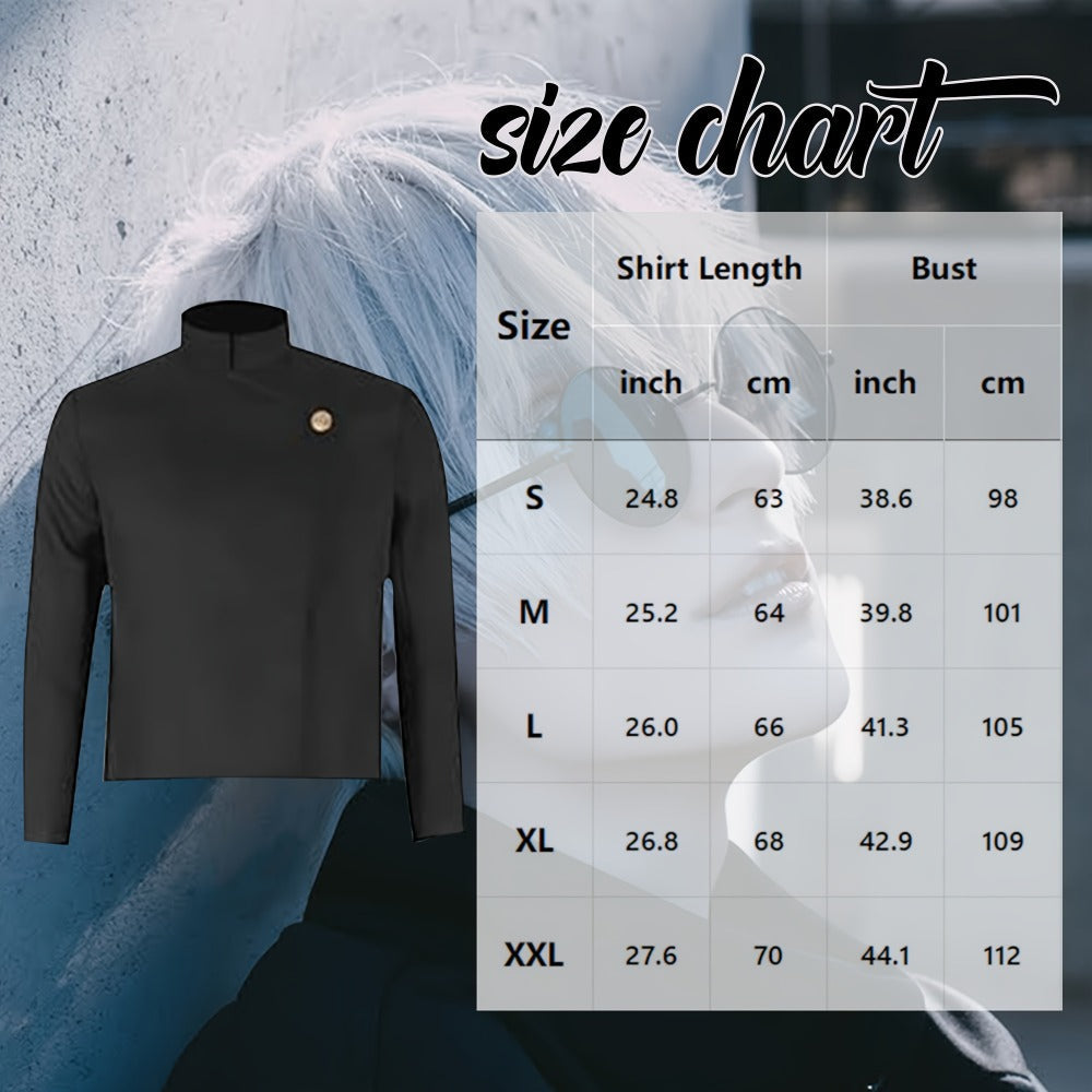 Jujutsu Kaisen Cosplay Costume Uniform, High School Satoru Gojo & Suguru Geto Outfit Set for Men — image 6