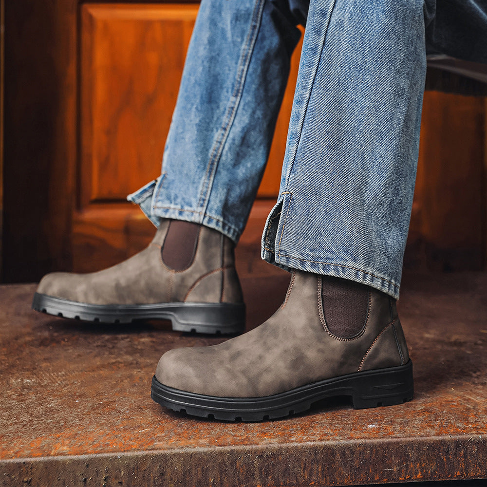 Chelsea Men's Leather Boots