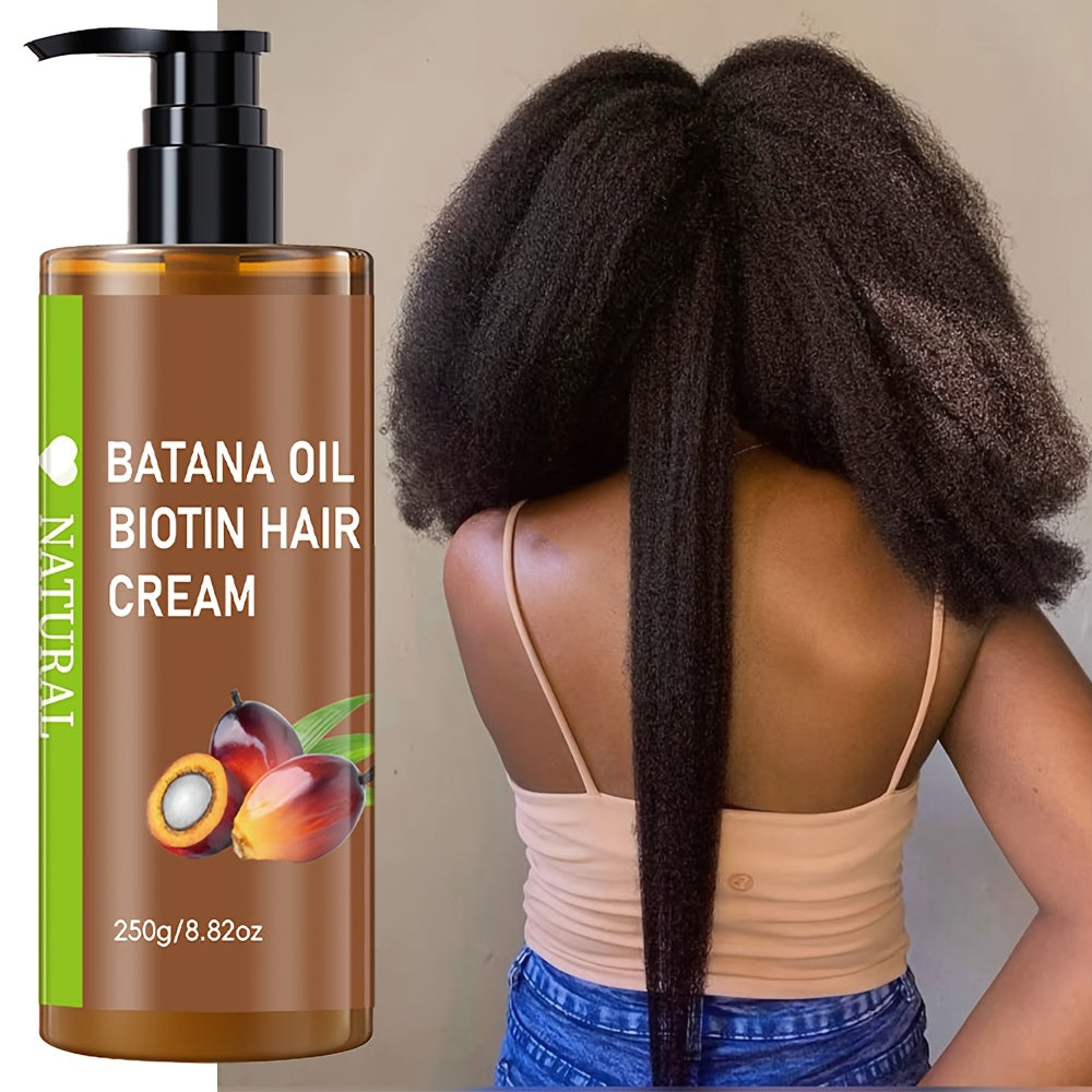 Batana Oil for Hair Growth 250g, Unrefined Cold-Pressed Honduran Batana Oil, Dry Damaged Hair, Enhances Shine — image 8
