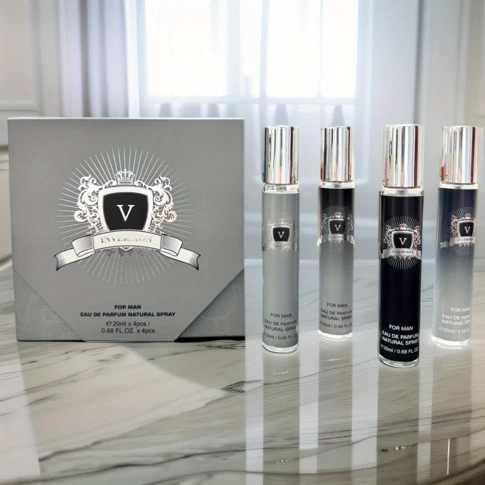 Four-Piece Mini Fragrance Spray Set with 20 ml Checkout Label, Slim Bottles and Boxed Presentation — image 6