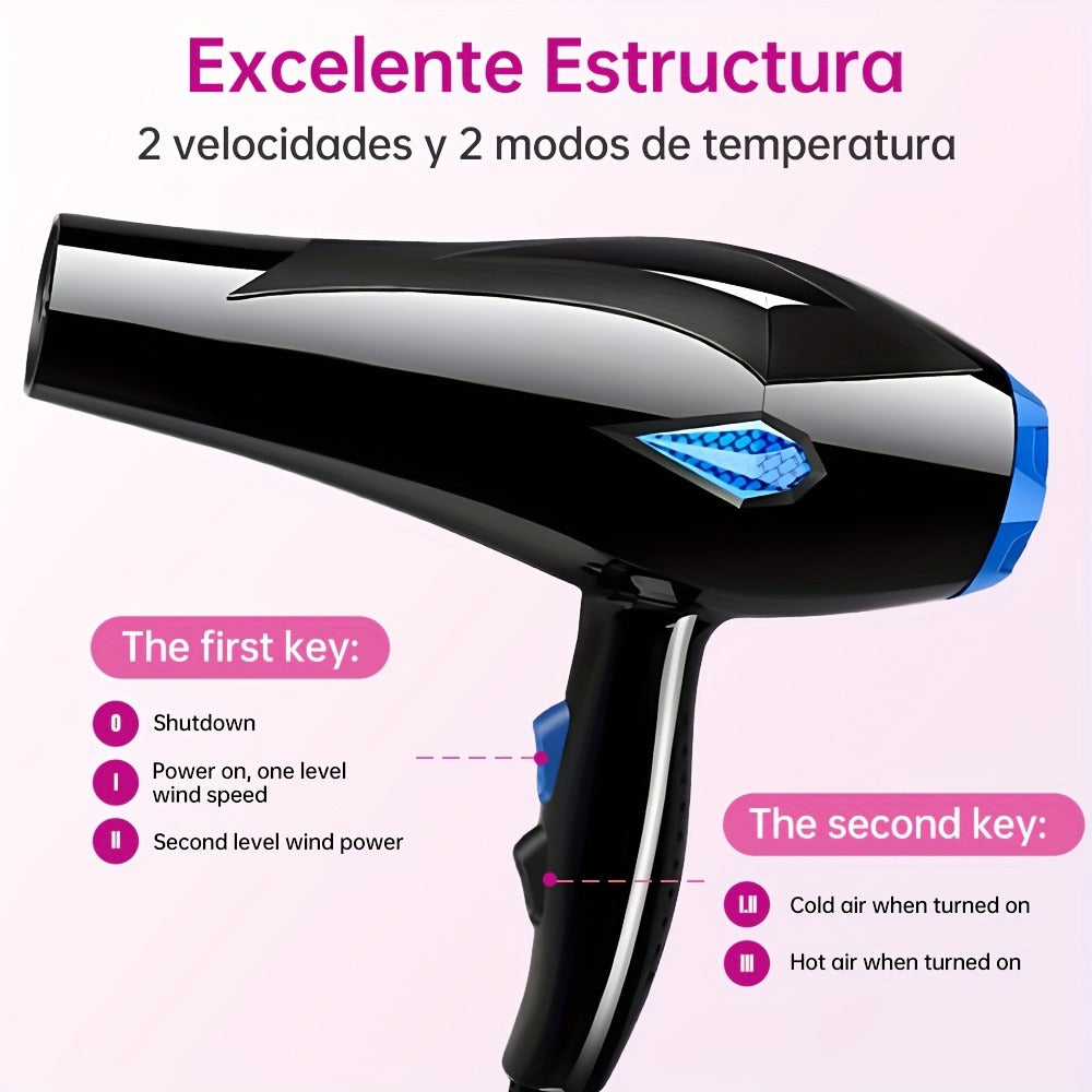 Handheld Hair Dryer with Six Color and Accessory-Package Selections, Rear Intake and Inline Plug Control — image 9