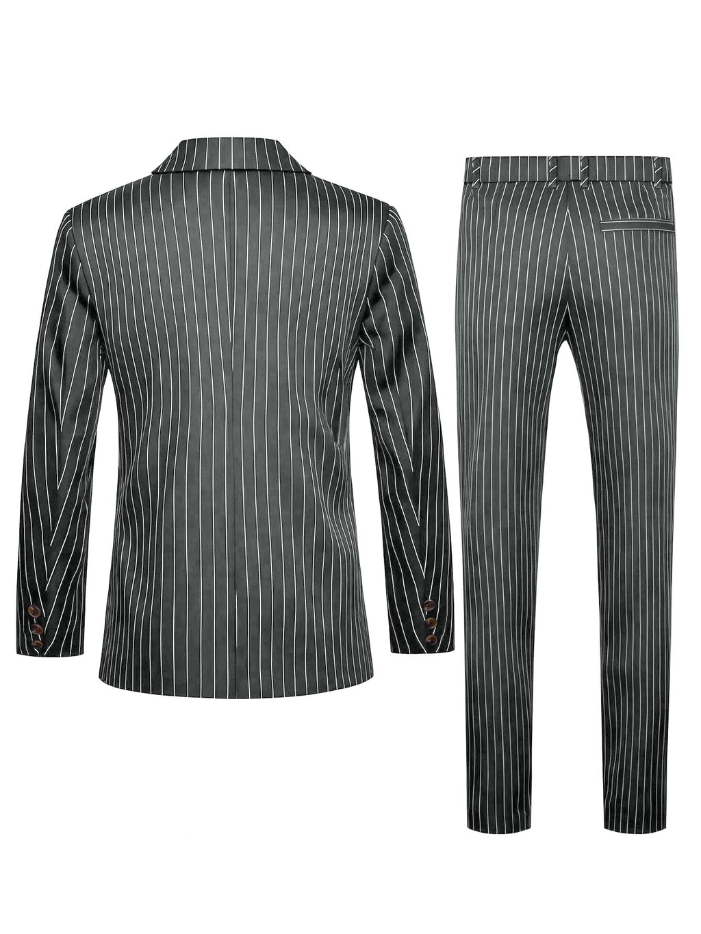Mens Striped Business Suit Set