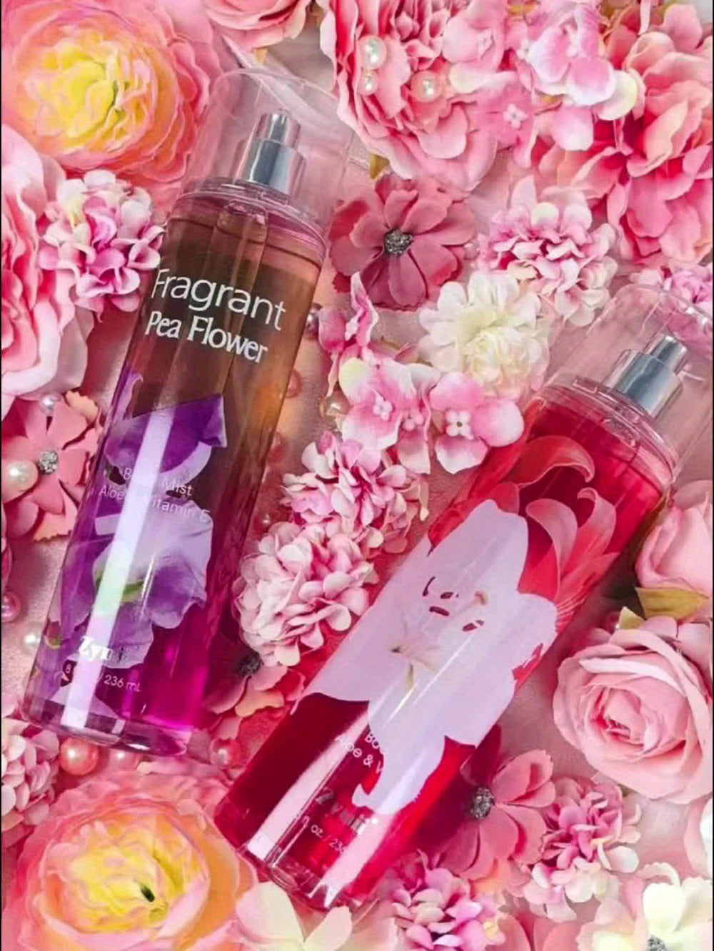 Fragrance Body Mist for Women, Floral, Fruity, Musk & Vanilla Body Spray with Aloe & Vitamin E, 3-8 fl oz — image 21