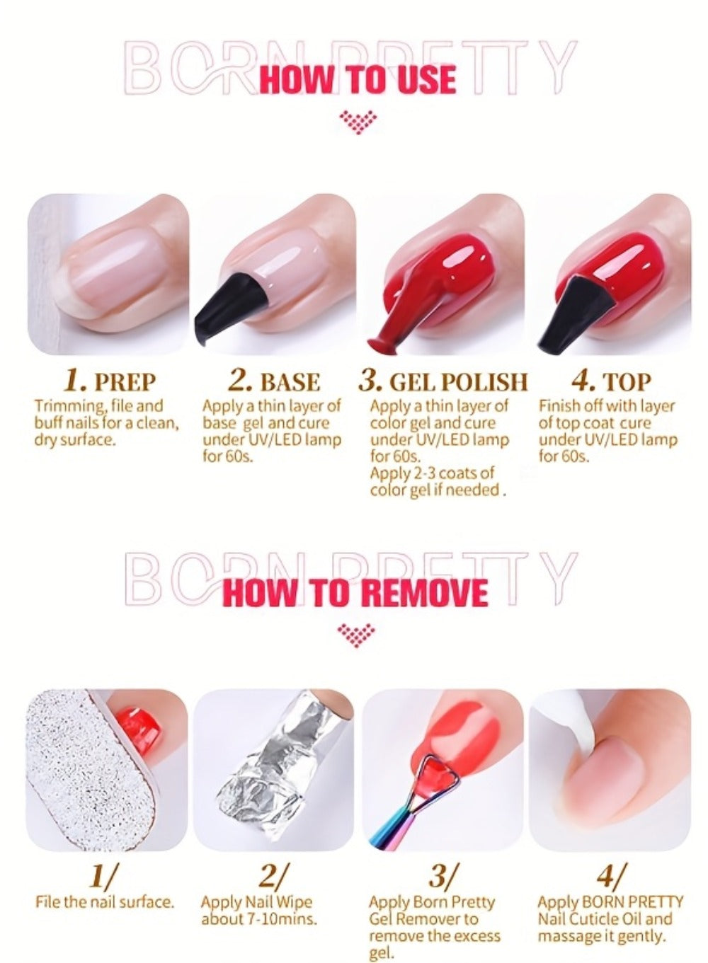 Gel Nail Polish in 10ml Nude Jelly with Skin-Tone Glass Finish and JN05, JN68, JN75 or JN76 — image 20