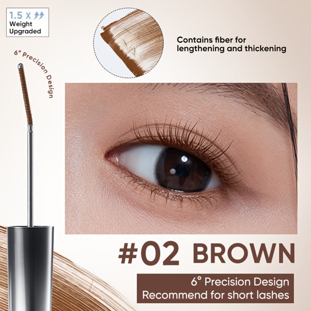JUDYDOLL Mascara in Black or Brown with Curling or Precision Metal Applicator Designs and Slim Gray Tubes — image 9